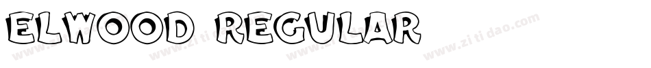 Elwood Regular字体转换